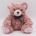 Plush pink teddy bear toys